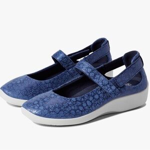 Arcopedico L51 Lytech Shoe Bluye Liho Size 40/ US 9 Blue Mary Jane NEW IN BOX